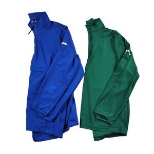 Adidas Quarter Zip Pullover Bundle Mens M 2 Athletic Training Tops